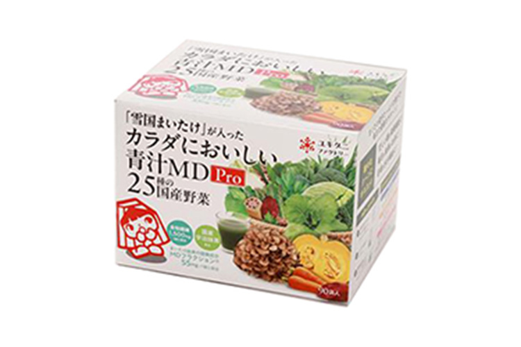 雪国まいたけが作った家族で飲める青汁